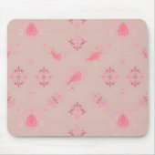 Pink Paisley Pattern Mousepad (Vorne)