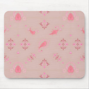 Pink Paisley Pattern Mousepad