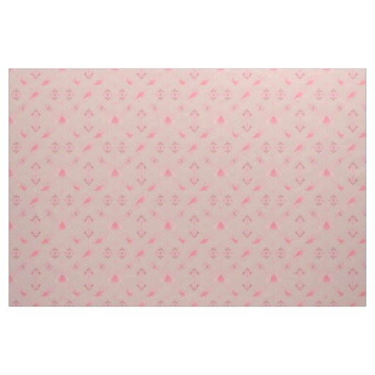 Pink Paisley Pattern Stoff (Fat Quarter (45,7 x 55,9 cm))