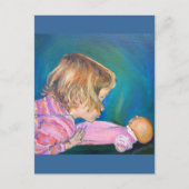 Pink Pajamas Postkarte (Vorderseite)