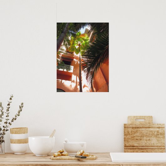 Pink Palace Poster (Küche)