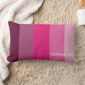 PINK PALETTE FARBSHADE SOLID STRIPES PULVER PLUM LENDENKISSEN (Decke)