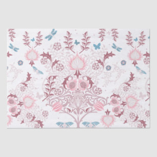 Pink Palette William Morris Design Seidenpapier