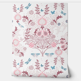 Pink Palette William Morris Design Tapete