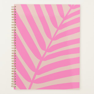 Pink Palm Leaf Planer