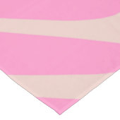 Pink Palm Leaf Tischdecke (Schrägansicht)