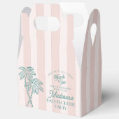 Pink Palm Spring Pastell Beach Junggeselinnen-Absc Geschenkschachtel (Offen)