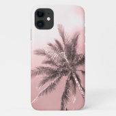 Pink Palm Tree Case-Mate iPhone Hülle (Rückseite)