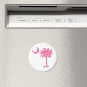 Pink Palmetto Magnet (In Situ (Geschirrspüler))