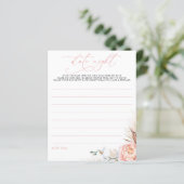 Pink Pampas Gras Blumenbeere Nachttischlampen (Stehend Vorderseite)