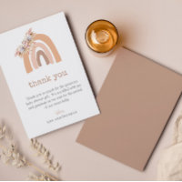 Pink Pampas Grass Boho Rainbow Baby Dusche