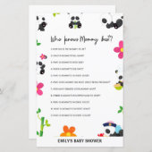 Pink Panda Baby Showspiel (Vorne/Hinten)