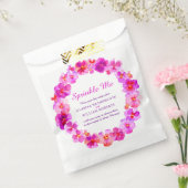 Pink pansy Aquarell Hochzeitsbrille mich Konfetti Geschenktütchen (Versiegelt)