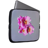 Pink Pansy Orchids Laptopschutzhülle (Vorne Rechts)