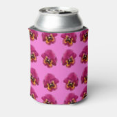 Pink Pansy Passion Pattern Dosenkühler (Kanne Rückseite)