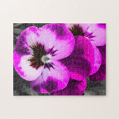 Pink Pansy Puzzle (Horizontal)