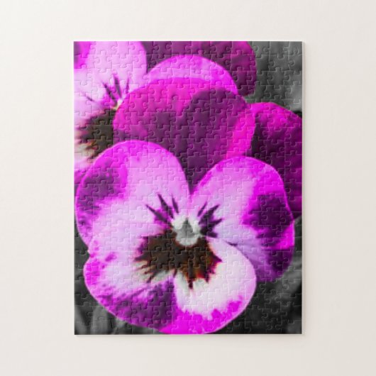 Pink Pansy Puzzle (Vertikal)