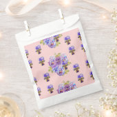 Pink Pansy spot Blume Blumenbecher Gastgeschenk Ta Geschenktütchen (Ausgeschnitten)