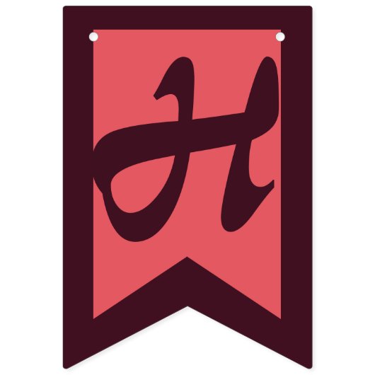 Pink Paper Crane Origami Cherry Blossom Wimpelkette (Zweite Fahne)