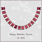 Pink Paper Crane Origami Cherry Blossom Wimpelkette