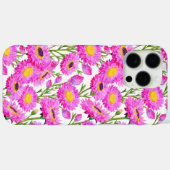 Pink Paper Daisies Blumenblüten Case-Mate iPhone Hülle (Rückseite (Horizontal))