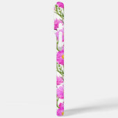 Pink Paper Daisies Blumenblüten Case-Mate iPhone Hülle (Rückseite / Links)