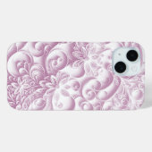Pink Paper Quilling Daisy Design Case-Mate iPhone Hülle (Rückseite (Horizontal))