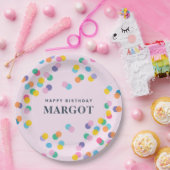 Pink Paper Teller mit Confetti für Girl's Bday (Party)