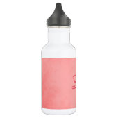 Pink Parchment Bride Edelstahlflasche (Links)