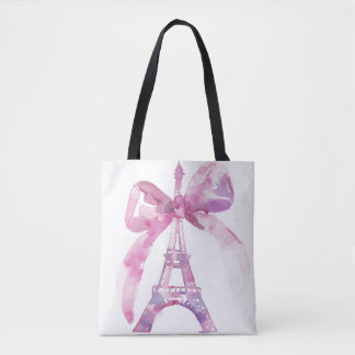 Pink Paris Eiffel Tower Tasche