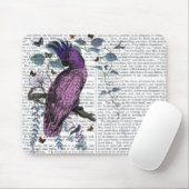 Pink Parrot Mousepad (Mit Mouse)