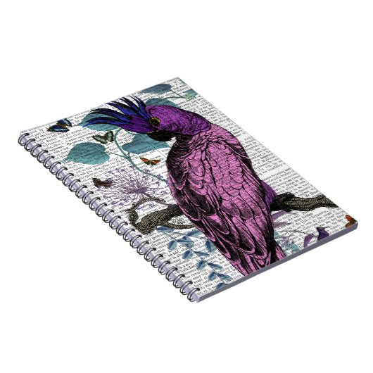 Pink Parrot Notizblock (Rechte Seite)