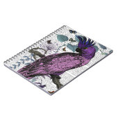 Pink Parrot Notizblock (Linke Seite)