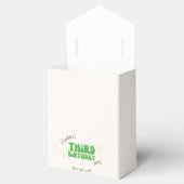 Pink Party Ballon Tier 3. Geburtstag Party Geschenkschachtel (Geöffnet)