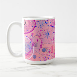 Pink Party Maximalist Art Kaffeetasse