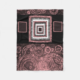 Pink Pasley Custom Fleece Decke