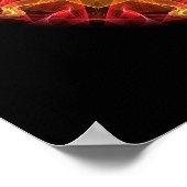 Pink Passion Kaleidoskop Poster (Ecke)