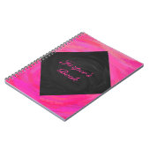 Pink Passion Personalisiert Notizblock (Linke Seite)