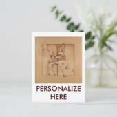 PINK PASSION PONY CAROUSEL POSTKARTE (Stehend Vorderseite)