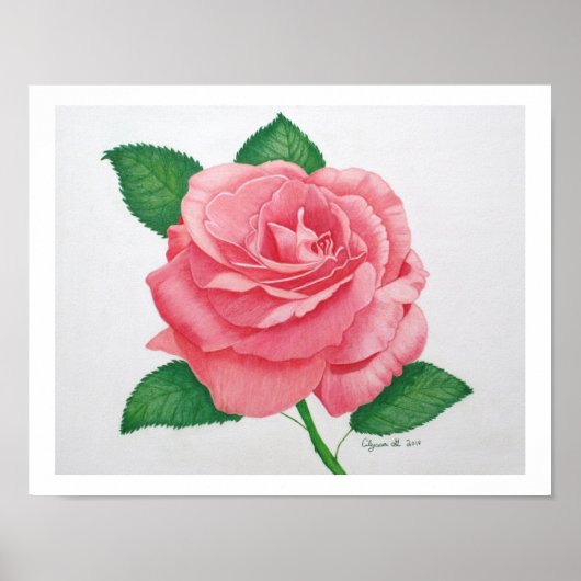 Pink Passion Print Poster (Vorne)