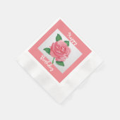 Pink Passion Standard Napkin Serviette (Ecke)