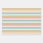 Pink Pastel Christmas Vibe Geschenk Wrap Geschenkpapier Set (Vorderseite)