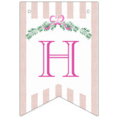 Pink Pastel Dinosaur Geburtstagsparty Banner (Zweite Fahne)