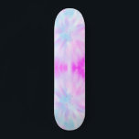 Pink Pastel Gefärbte Krawatte Skateboard<br><div class="desc">pastellfarbene gefärbte Krawatte</div>
