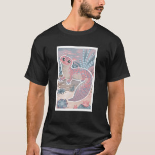 Pink Pastel Leopard Gecko Pet Lizard Niedlich Rept T-Shirt