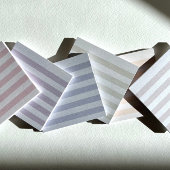 Pink Pastel Streifen Postit Hinweise Post-it Klebezettel