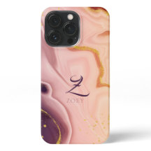 Pink Pastel Violet Glitzer Wasserfarbe individuell