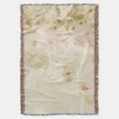 Pink-Pastell-Blume Decke (Vorderseite Vertikal)