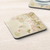 Pink-Pastell-Blume Untersetzer (Linke Seite)