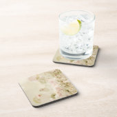 Pink-Pastell-Blume Untersetzer (Rechte Seite)